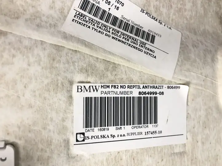 BMW 4 F32 F33 (2013 - 2017) 8064999 Комплект потолочной обшивки — фото 4
