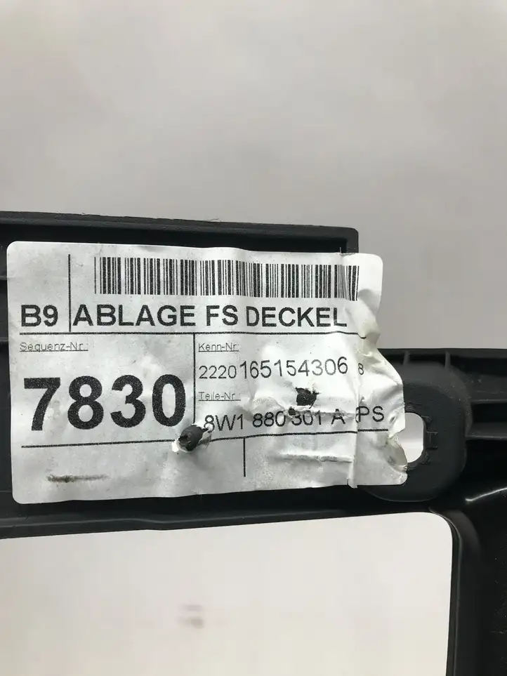 Audi A4 S4 B9 (2015 - 2019) 8W1880301 Нижняя отделка панели приборов — фото 8