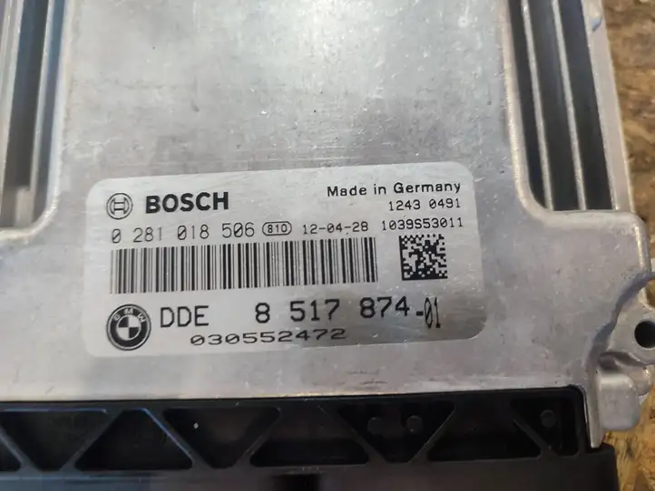 BMW 3 F30 F35 F31 (2012 - 2018) 8517874 Блок управления двигателем (ЭБУ) — фото 4