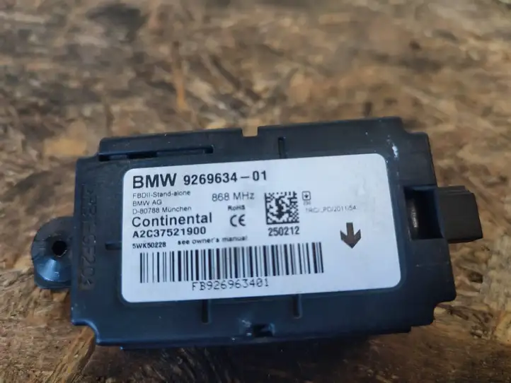 BMW 3 F30 F35 F31 (2012 - 2018) 9269634 Блок управления сигнализацией — фото 1
