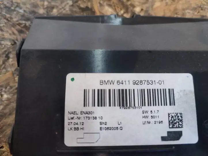 BMW 3 F30 F35 F31 (2012 - 2018) 9287531 Модуль управления кондиционером — фото 4