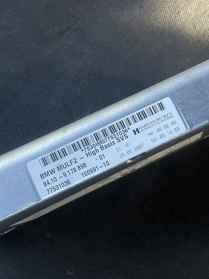 BMW 5 E60 E61 (2004 - 2010) 9178898 Bluetooth модуль — фото 1