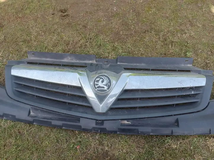 Opel Vivaro (2006 - 2014) 623100249R Верхняя решетка радиатора — фото 1