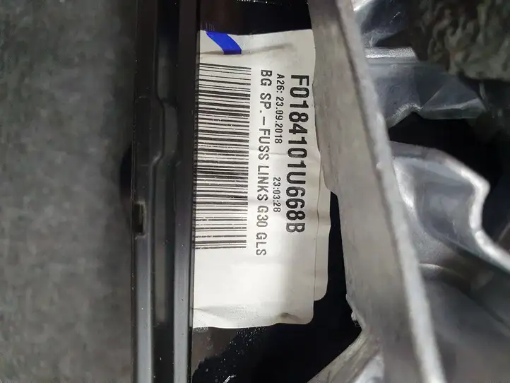 BMW 5 G30 G31 (2016 - ) F0184101U668B Боковое зеркало с электроприводом — фото 5