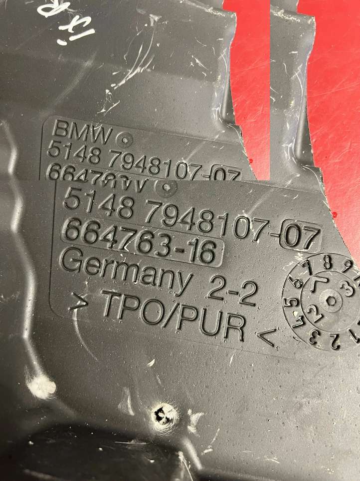 BMW iX (2021 - )  7948107 Звукоизоляция под панелью