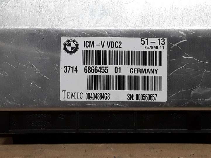 BMW 5 F10 F11 (2009 - 2016)  6866455 Блок управления пневмоподвеской (задний)