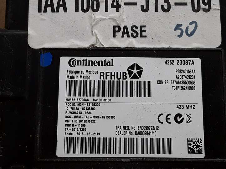 Jeep Grand Cherokee (2010 - 2021)  P68240158AA Блок управления без ключа