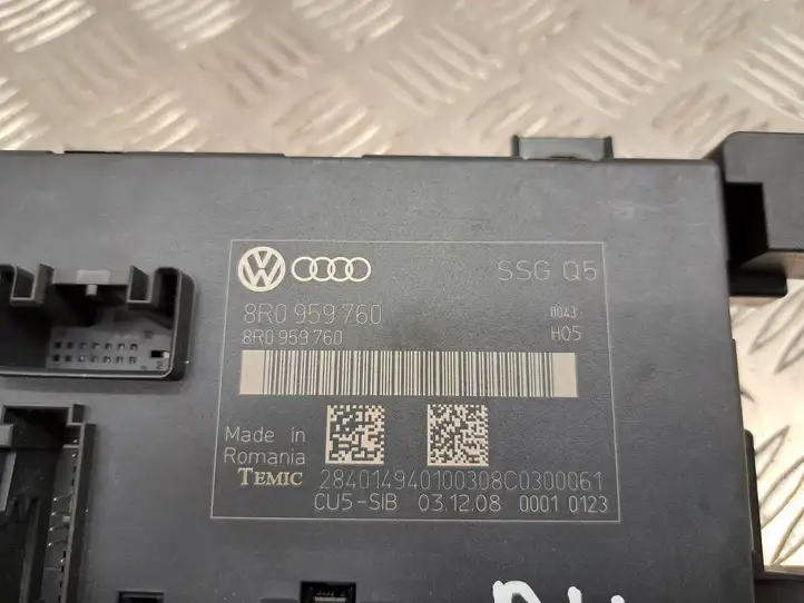 Audi Q5 SQ5 (2008 - 2012) 8R0959760 Блок управления сиденьем — фото 4