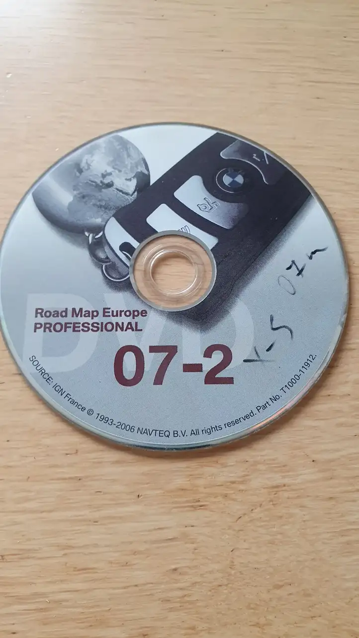 BMW X5 E70 (2006 - 2013) T100011912 Навигационные карты CD/DVD — фото 1