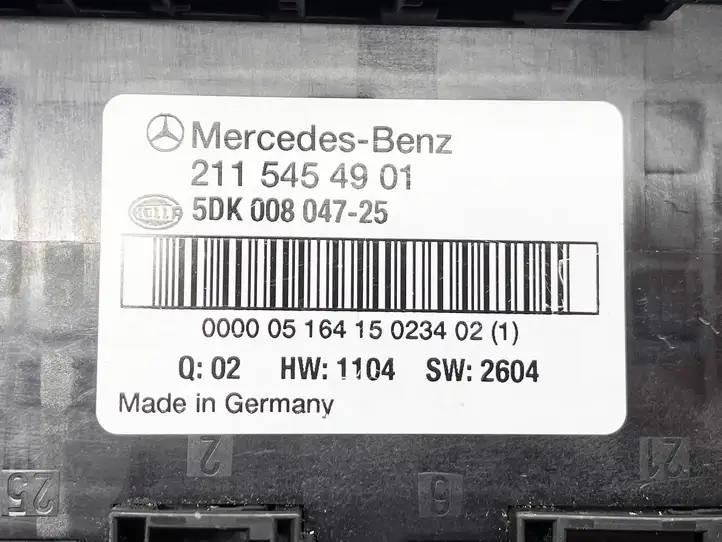 Mercedes-Benz E W211 (2002 - 2009) 2115454901 Блок предохранителей — фото 5
