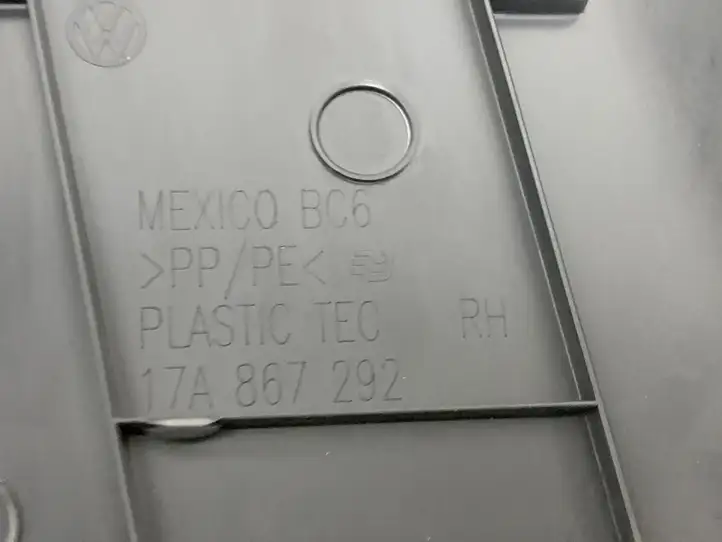 Volkswagen Jetta VII (2019 - ) 17A867292 Верхняя обшивка стойки B — фото 6