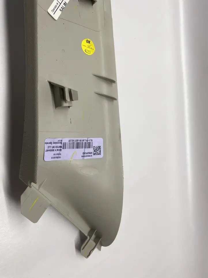 Chrysler Pacifica (2016 - ) 5RH52PD2AD Обшивка стойки A — фото 8