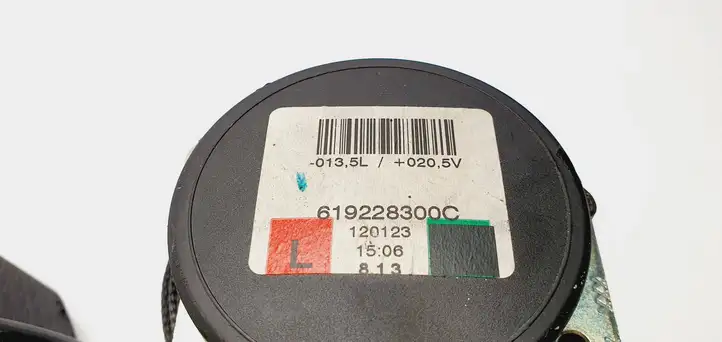 Opel Zafira B (2008 - 2014) 619228300C Ремень безопасности 3-го ряда — фото 3