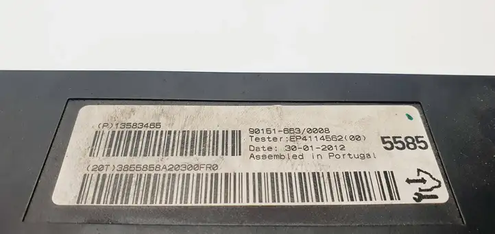 Opel Zafira B (2008 - 2014) 55585024 Комплект системы зажигания — фото 26