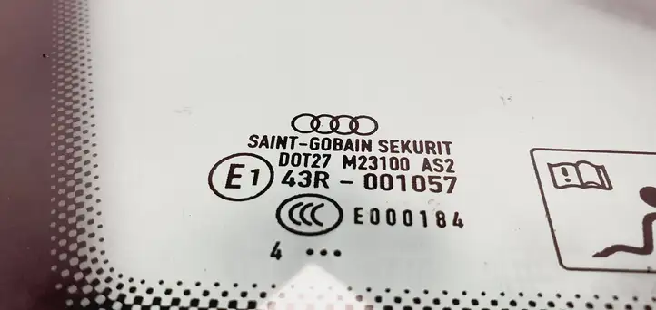 Audi A4 S4 B7 8E 8H (2004 - 2009) 8E5845299M Заднее боковое стекло — фото 3