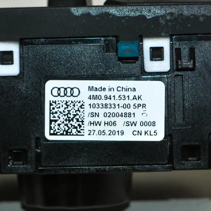 Audi A4 S4 B9 8W (2019 - ) 4M0941531AK Включатель фонарей — фото 6