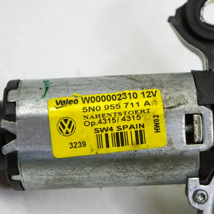 Volkswagen Tiguan (2007 - 2011) 5N0955711A Двигатель стеклоочистителя заднего стекла — фото 6