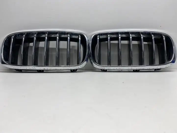 BMW X5 F15 (2013 - 2017) 7316075 Верхняя решетка радиатора — фото 1