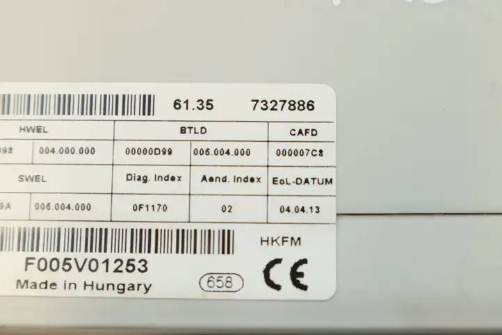 BMW X3 F25 (2010 - 2017) 7327886 Гидравлика крышки багажника — фото 4