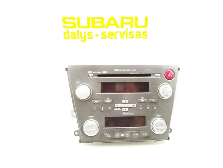 Subaru Outback (2003 - 2007) 86201AG67A Магнитола / мультимедийная система — фото 1