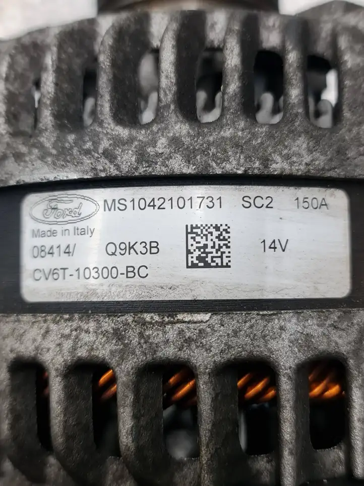 Ford Fiesta (2013 - 2017) CV6T10300BC Генератор — фото 8