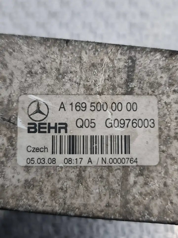 Mercedes-Benz B-class W245 (2008 - 2011) A1695000000 Интеркулер — фото 5
