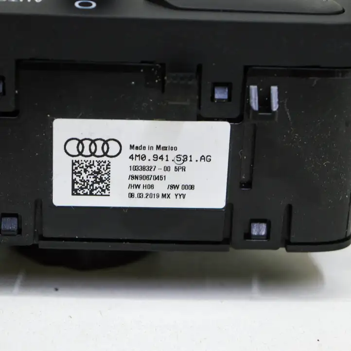 Audi Q5 SQ5 (2017 - ) 4M0941531AG Включатель фонарей — фото 5