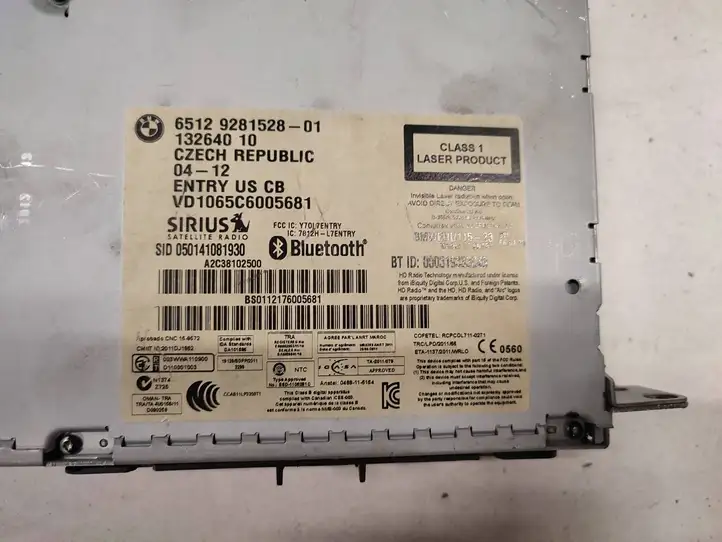 BMW 3 F30 F35 F31 (2012 - 2018) 65129281528 Магнитола / мультимедийная система — фото 5