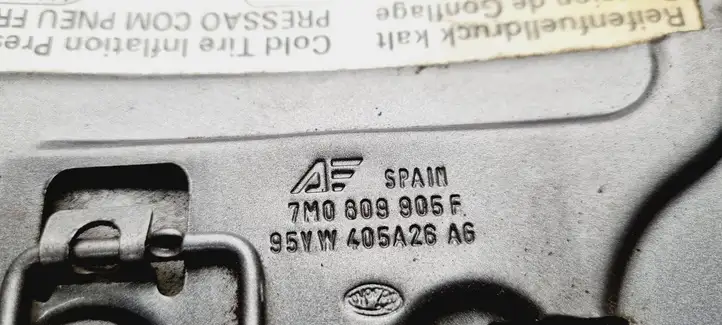 Seat Alhambra (Mk1) (2000 - 2010) 7M0809905F Крышка топливного бака — фото 3