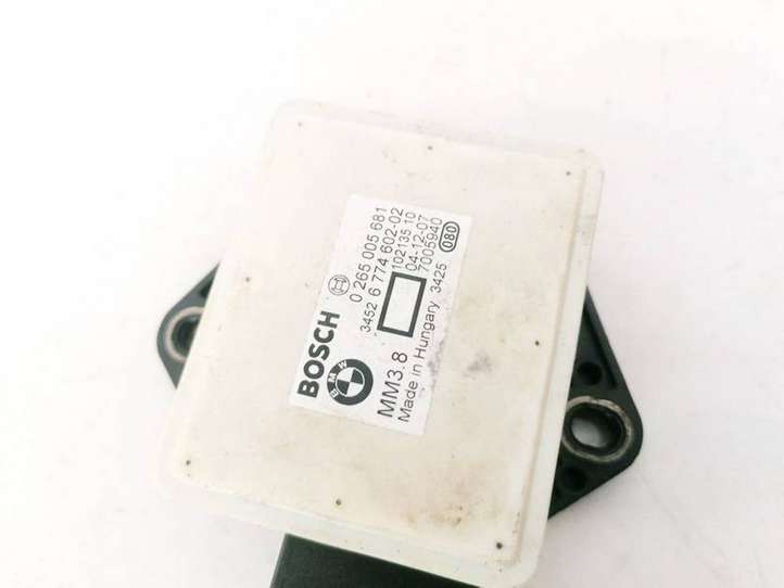 BMW 5 E60 E61 (2004 - 2010)  0265005681 Датчик ESP (системы стабильности) (датчик курсовой устойчивости))