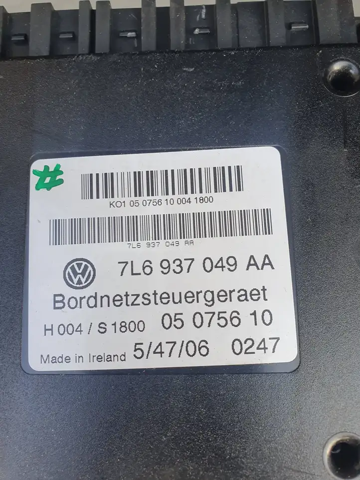 Volkswagen Touareg I (2002 - 2010) 7L6937049AA Модуль комфорта — фото 4