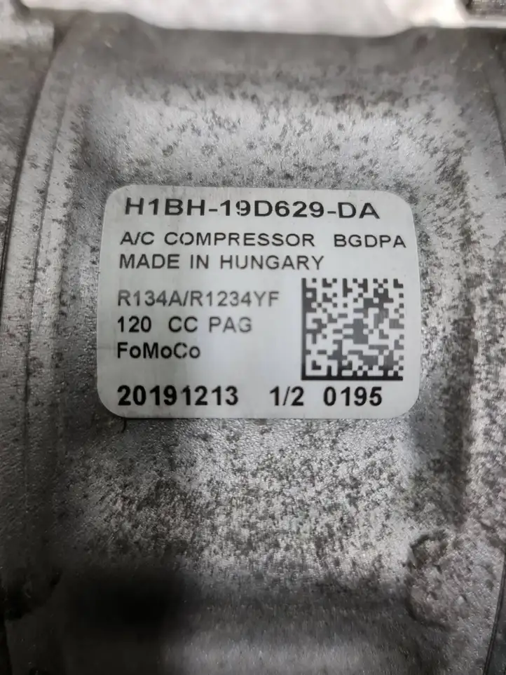 Ford Fiesta (2017 - ) H1BH19D629DA Компрессор (насос) кондиционера воздуха — фото 6