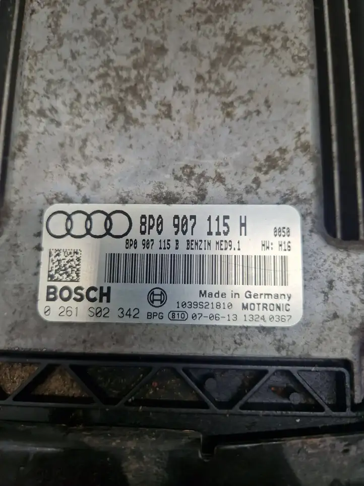 Audi A3/S3 8P (2008 - 2013) 8P0907115B Блок управления двигателем (ЭБУ) — фото 3