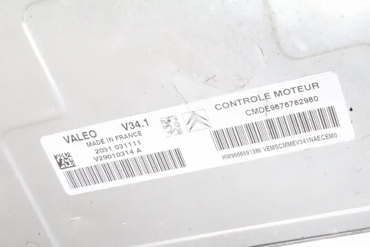 Citroen C3 Picasso (2010 - 2017) 9676782980 Блок управления двигателем (ЭБУ) — фото 4