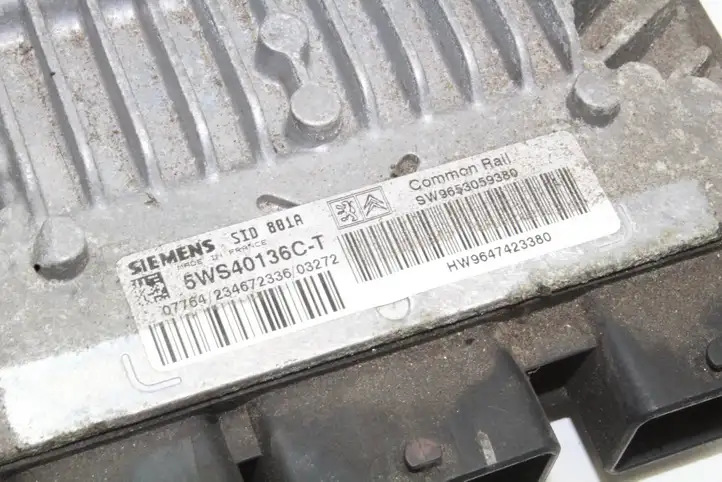 Citroen Berlingo (2003 - 2007) 9653059380 Блок управления двигателем (ЭБУ) — фото 4
