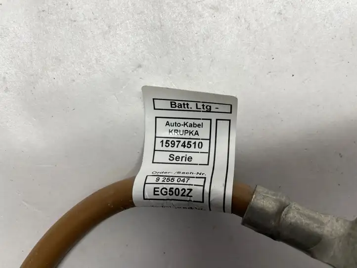 BMW 3 F30 F35 F31 (2012 - 2018) 9255047 Минусовой провод аккумулятора — фото 5