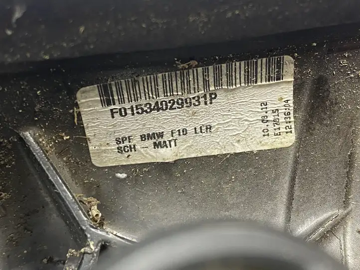 BMW 5 F10 F11 (2009 - 2016) F01534029931P Боковое зеркало с электроприводом — фото 3