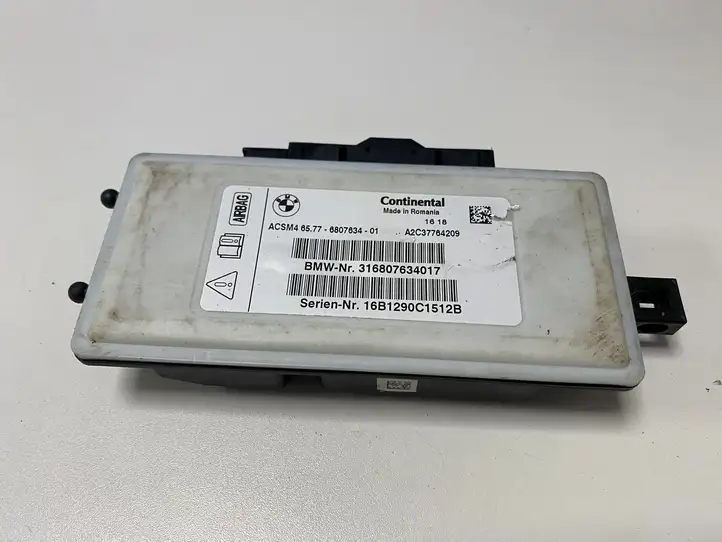 BMW 2 F22 F23 (2013 - 2017) 6807634 Блок управления SRS — фото 6