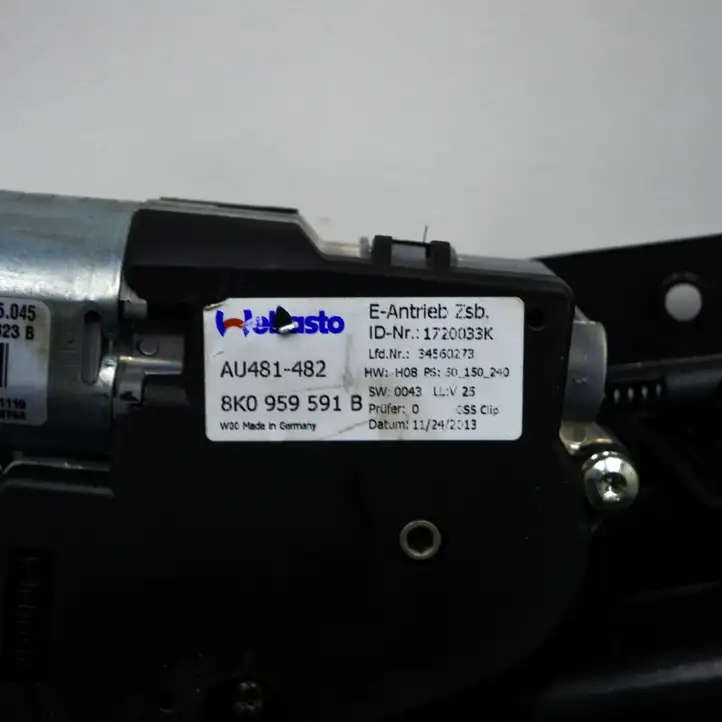 Audi A4 S4 B8 8K (2011 - 2015) 8K0959591B Комплект люка крыши — фото 7