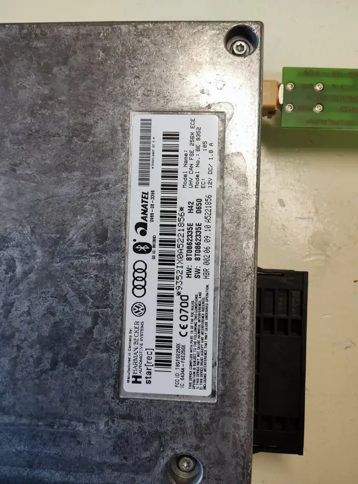Audi A4 S4 B8 8K (2011 - 2015) 8T0862335E Bluetooth модуль — фото 3