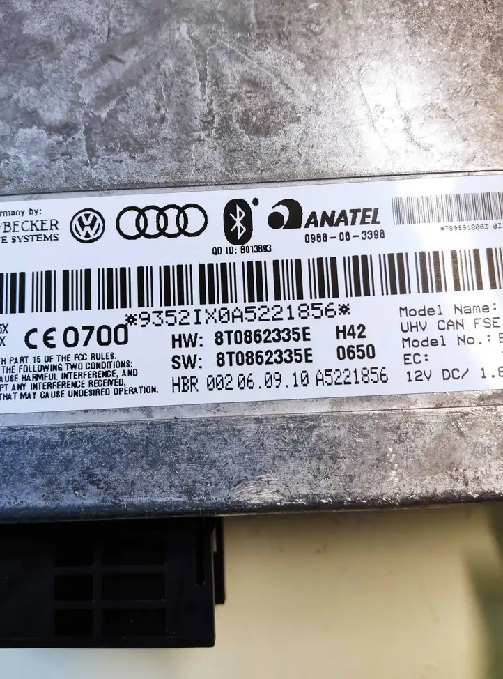 Audi A4 S4 B8 8K (2011 - 2015) 8T0862335E Bluetooth модуль — фото 4