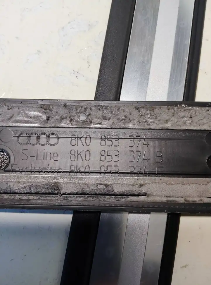 Audi A4 S4 B8 8K (2007 - 2011) 8K0853374C Внутренняя отделка переднего порога — фото 7