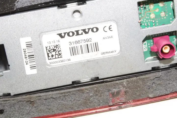 Volvo S60 (2013 - 2018) 31667592 GPS антенна — фото 4