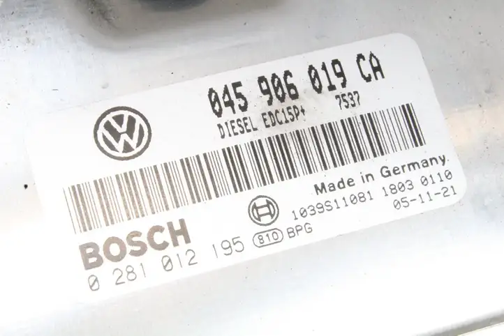 Volkswagen Polo (2001 - 2005) 045906019CA Блок управления двигателем (ЭБУ) — фото 4