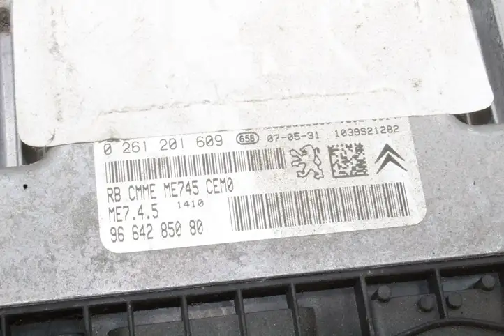 Citroen C4 (2004 - 2008) 9664285080 Блок управления двигателем (ЭБУ) — фото 4