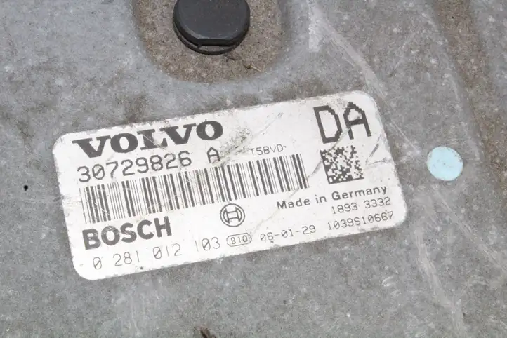 Volvo S60 (2000 - 2004) 30729826A Блок управления двигателем (ЭБУ) — фото 4