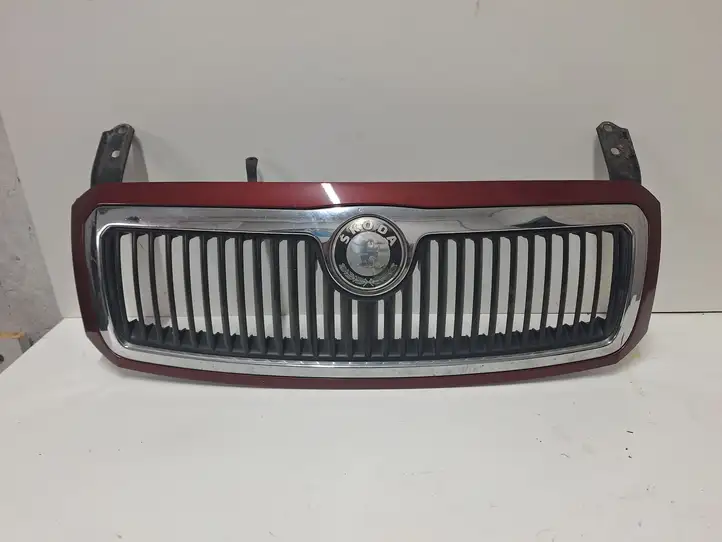 Skoda Fabia Mk1 (6Y) (1999 - 2007) Верхняя решетка радиатора — фото 1
