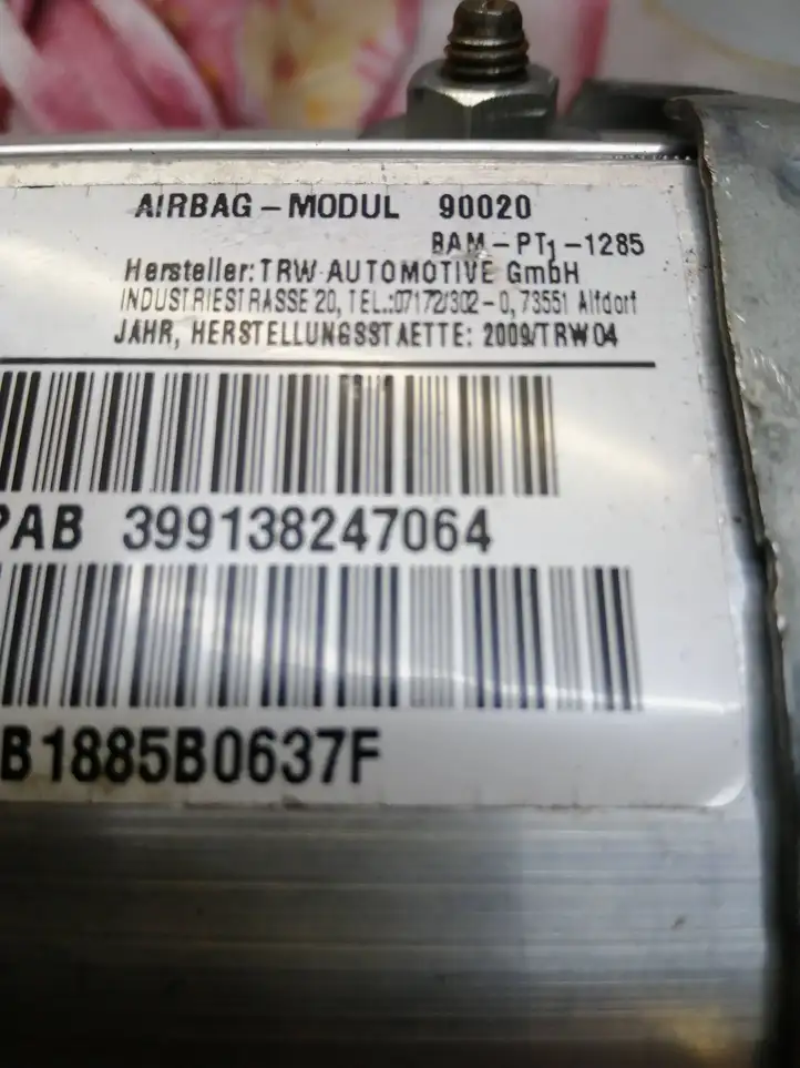 BMW 3 E90 E91 (2005 - 2012) 399138247064 Подушка безопасности пассажира — фото 2