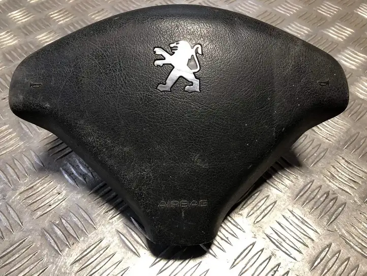 Peugeot 307 CC (2001 - 2005) 0989205 Подушка безопасности руля — фото 1