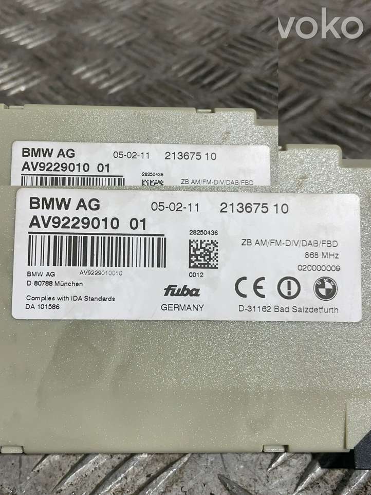 BMW 7 F01 F02 F03 F04 (2008 - 2016)  21367510 Блок управления антенной